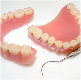 Diprodent dos prótesis de dientes